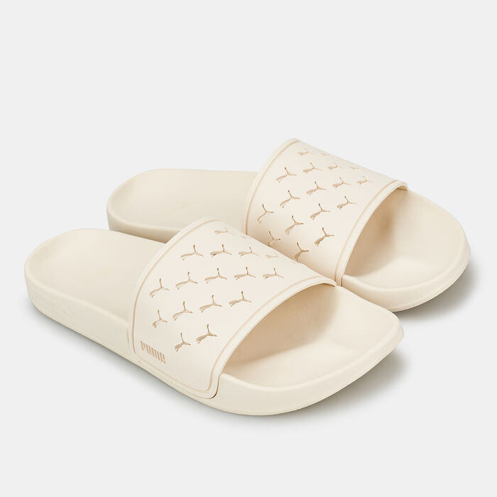 PUMA Leadcat 2.0 Cut Out Slides White PUMA Leadcat 2.0 Cut Out Slides White image number 0
