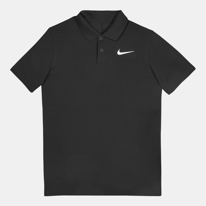 Nike Kids' Dri-FIT Victory SLD Polo Shirt Black Nike Kids' Dri-FIT Victory SLD Polo Shirt Black image number 0