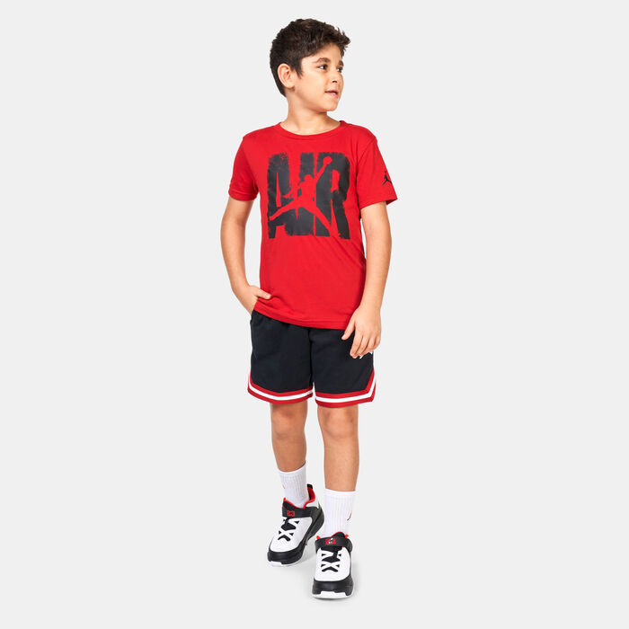 Jordan Kids' Air Out T-Shirt Red image number 2