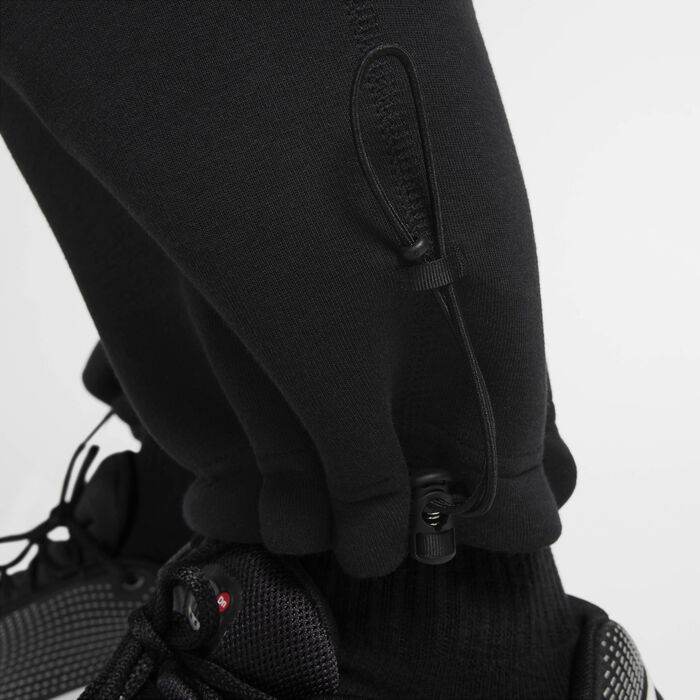 Nike Men's Tech Fleece Open-Hem Trousers Black Nike Men's Tech Fleece Open-Hem Trousers Black image number 8