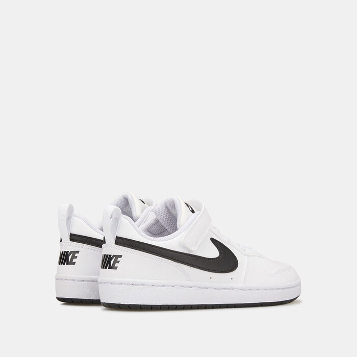 Nike Kids' Court Borough Low Recraft Shoes (Younger Kids) White Nike Kids' Court Borough Low Recraft Shoes (Younger Kids) White image number 2