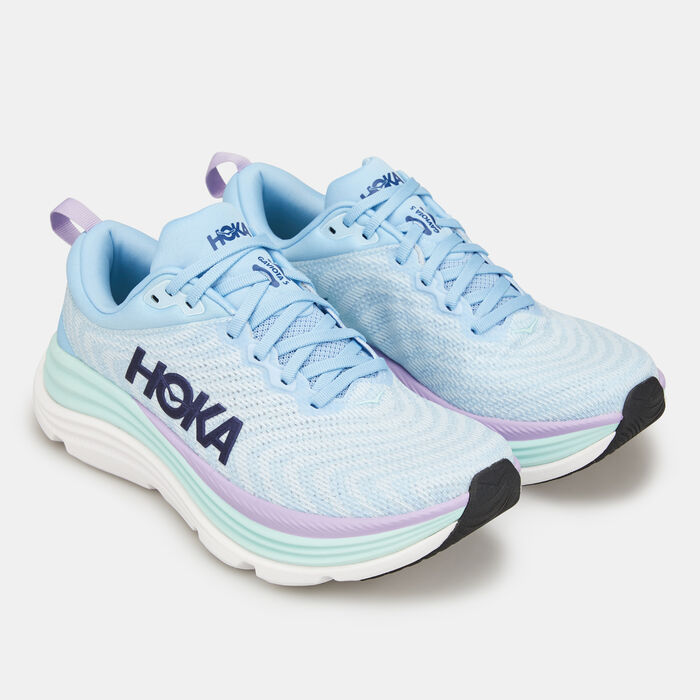 HOKA Women's Gaviota 5 Running Shoe Blue HOKA Women's Gaviota 5 Running Shoe Blue image number 2