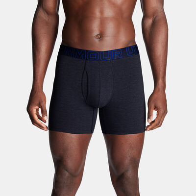 Under Armour Men's Performance Boxers (3 Pieces) Blue Under Armour Men's Performance Boxers (3 Pieces) Blue