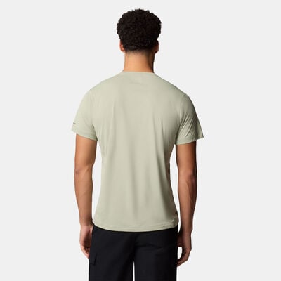 Columbia Men's Zero Rules Light Technical Hiking T-Shirt Green Columbia Men's Zero Rules Light Technical Hiking T-Shirt Green