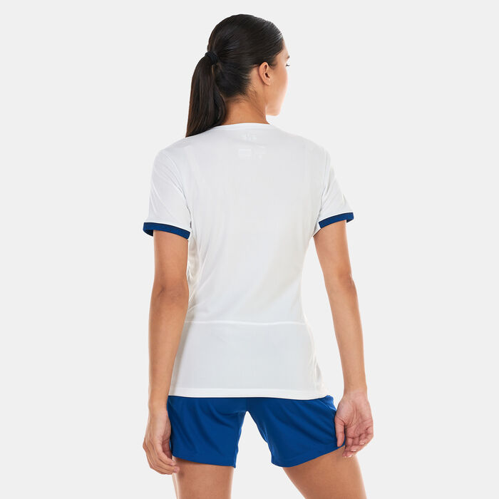 Nike Women's England 2023 Stadium Home Dri-FIT Soccer Jersey White Nike Women's England 2023 Stadium Home Dri-FIT Soccer Jersey White image number 1