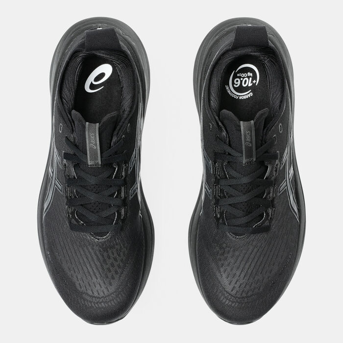 ASICS Men's GEL-NIMBUS 27 Running Shoes Black ASICS Men's GEL-NIMBUS 27 Running Shoes Black image number 4