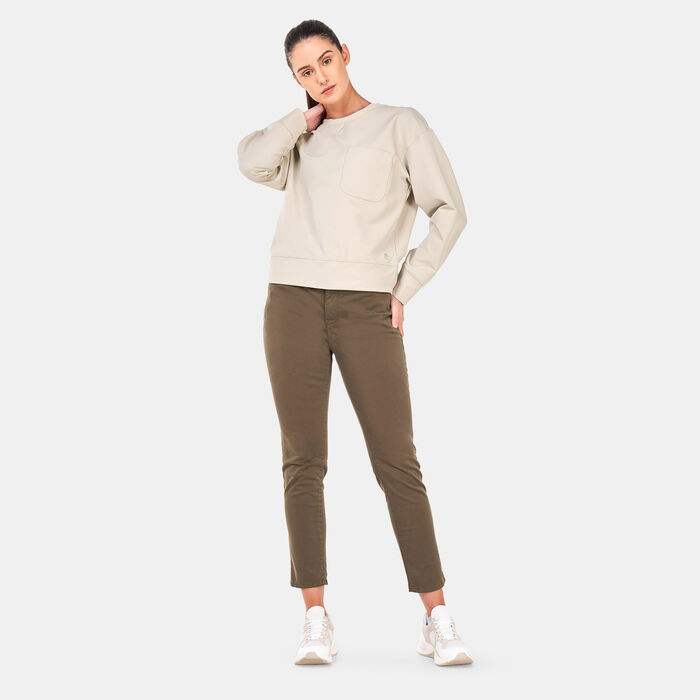 Timberland Women's Timberloop™ Hybird Sweatshirt Grey image number 2
