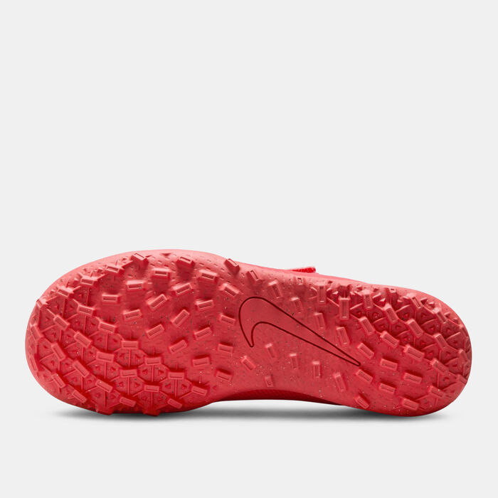 Nike Kids' Mercurial Vapor 16 Club Turf Ground Football Shoes Red Nike Kids' Mercurial Vapor 16 Club Turf Ground Football Shoes Red image number 3