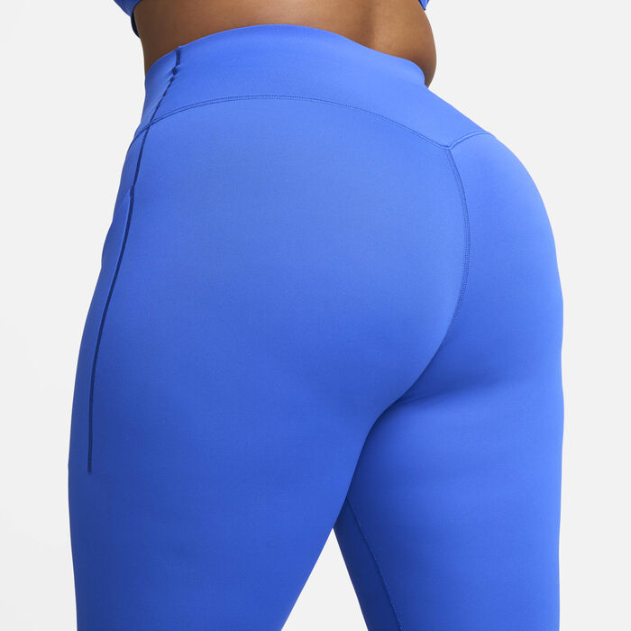 Nike Women's Dri-FIT Universa Training Leggings Blue Nike Women's Dri-FIT Universa Training Leggings Blue image number 5