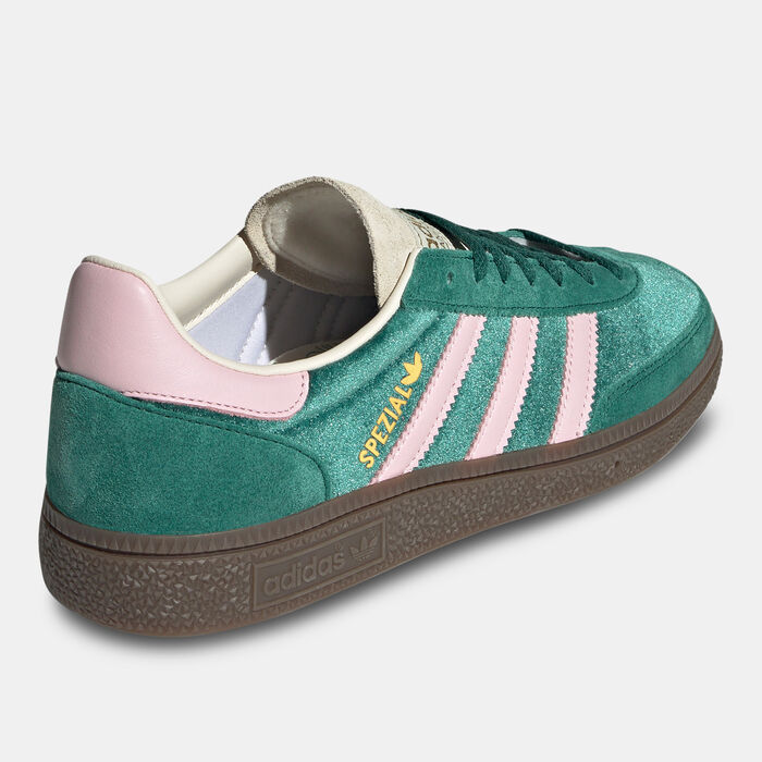adidas Originals Women's Handball Spezial Shoes Green adidas Originals Women's Handball Spezial Shoes Green image number 2