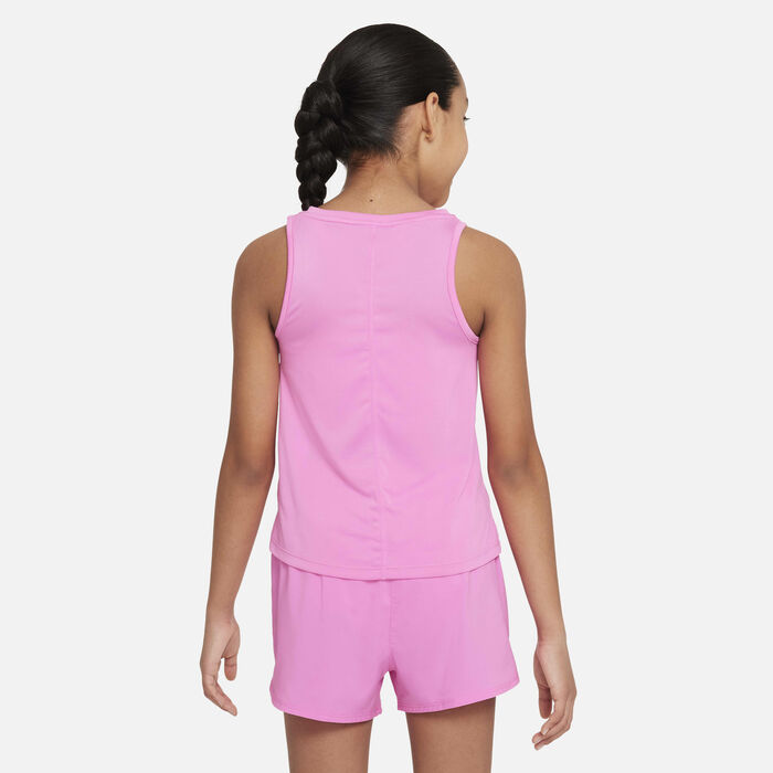 Nike Kids' Dri-FIT One Training Tank Pink image number 1