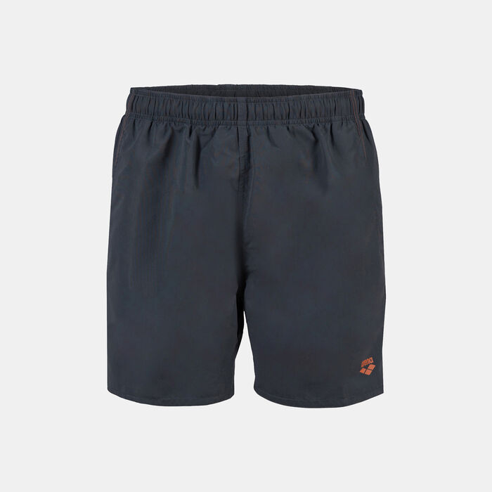 Arena Men's Fundamentals Boxer Swimming Shorts Grey image number 0