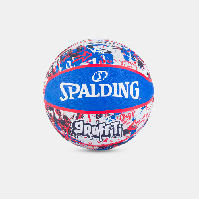 Spalding Graffiti Basketball Blue Spalding Graffiti Basketball Blue image number 0