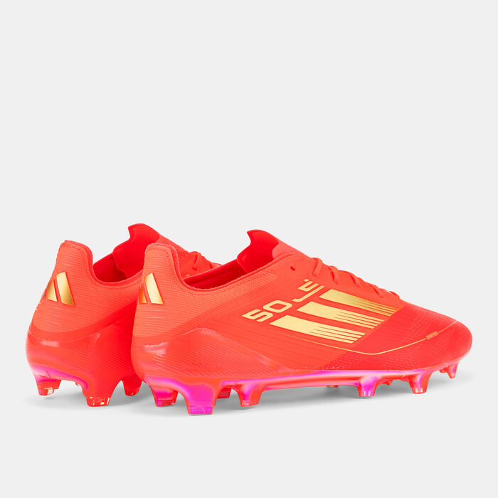adidas Men's F50 Elite Mo Salah Firm Ground Football Shoes Red adidas Men's F50 Elite Mo Salah Firm Ground Football Shoes Red image number 2