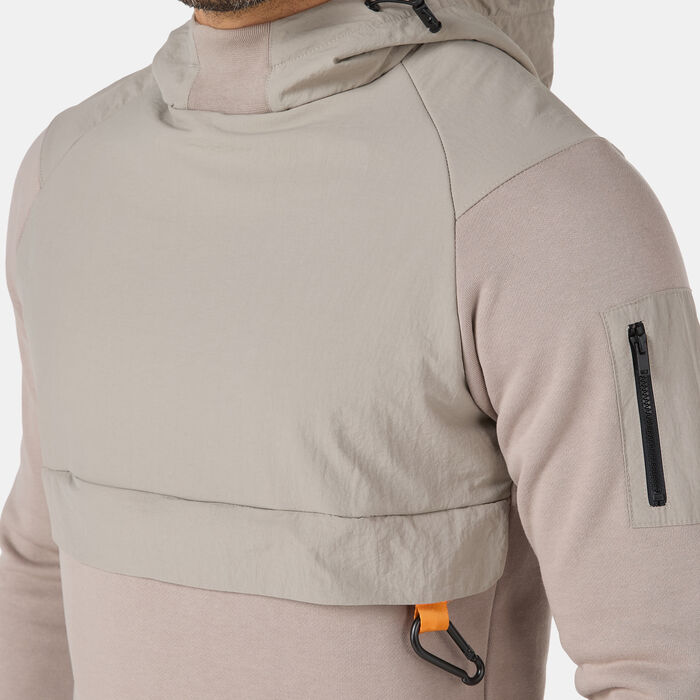 Sun and Sand Sports Men's Hybrid Hoodie Beige image number 3