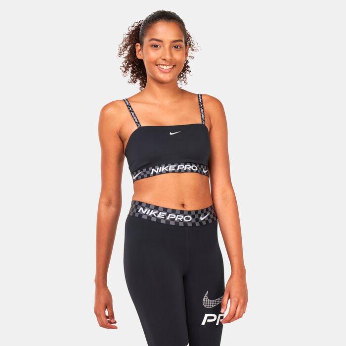 Nike Training Pro Dri-FIT Indy sports bra in black