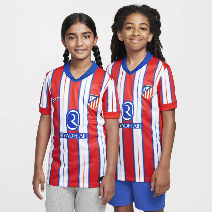 Nike Kids' Atlético Madrid 24/25 Home Replica Football Jersey Red Nike Kids' Atlético Madrid 24/25 Home Replica Football Jersey Red image number 0