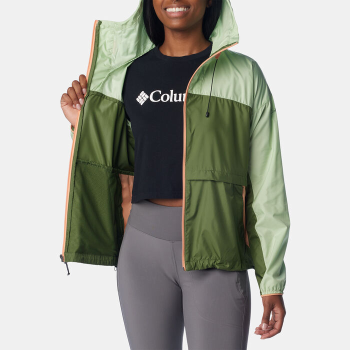Columbia Women's Alpine Chill™ Windbreaker Jacket Green image number 3