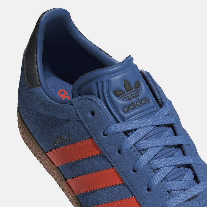adidas Originals Kids' Gazelle Shoes Blue image number 4