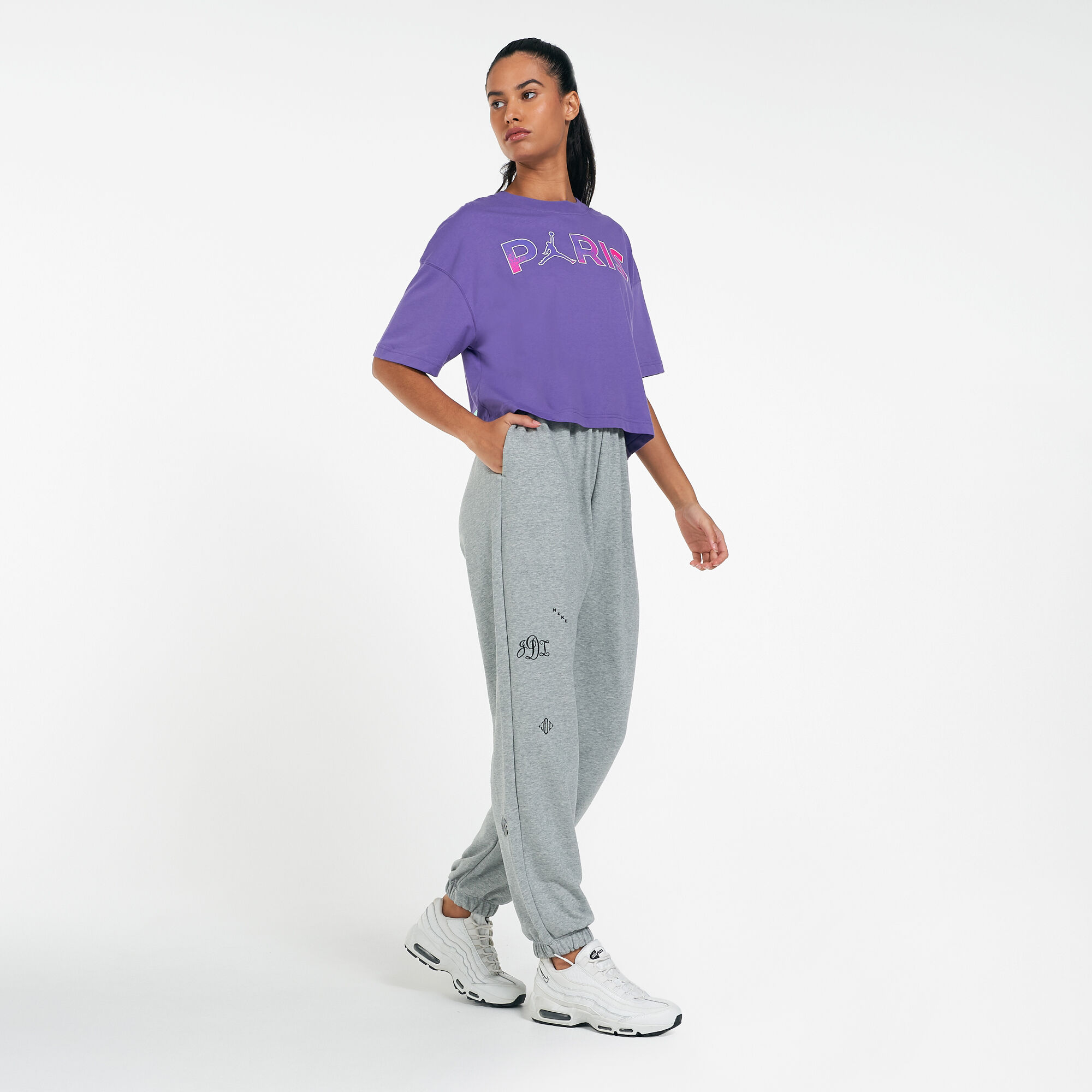 Buy Nike Women s Sportswear Icon Clash Oversized Fleece Joggers