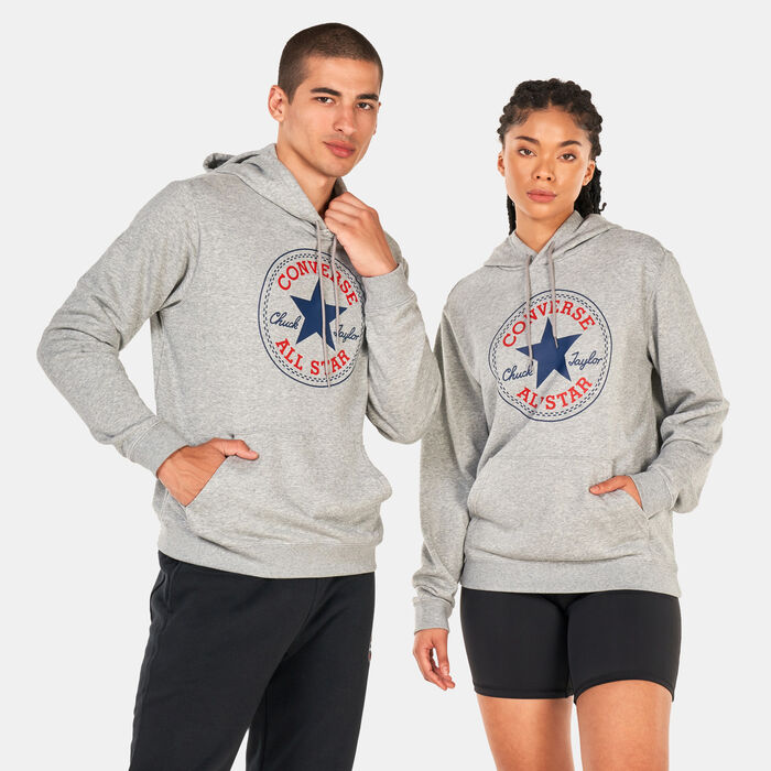 Converse Chuck Patch Core Pullover Hoodie Grey image number 0