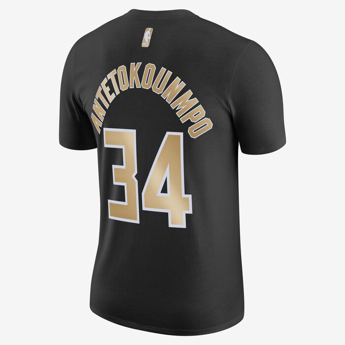 Nike Men's NBA Giannis Antetokounmpo Select Series T-Shirt Black Nike Men's NBA Giannis Antetokounmpo Select Series T-Shirt Black image number 1