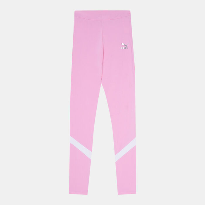 PUMA Kids' Classics 90's Prep Leggings Pink PUMA Kids' Classics 90's Prep Leggings Pink image number 0