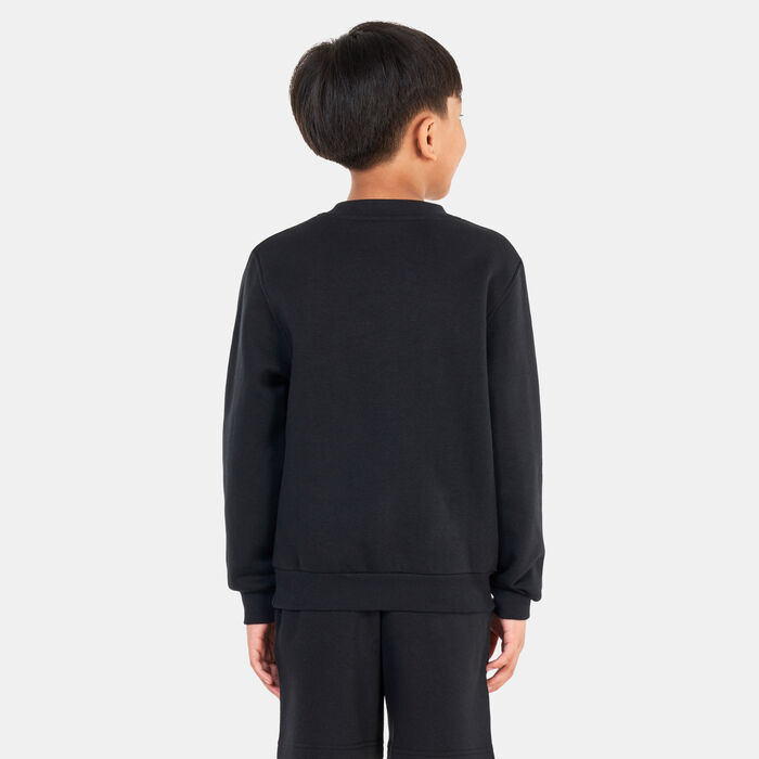 Nike Kids' Sportswear Club+ Crewneck Create Sweatshirt Black image number 1