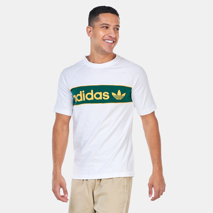 adidas Originals Men's Archive T-Shirt White adidas Originals Men's Archive T-Shirt White image number 0