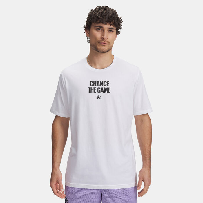 Under Armour Men's Curry Playable T-Shirt White Under Armour Men's Curry Playable T-Shirt White image number 0