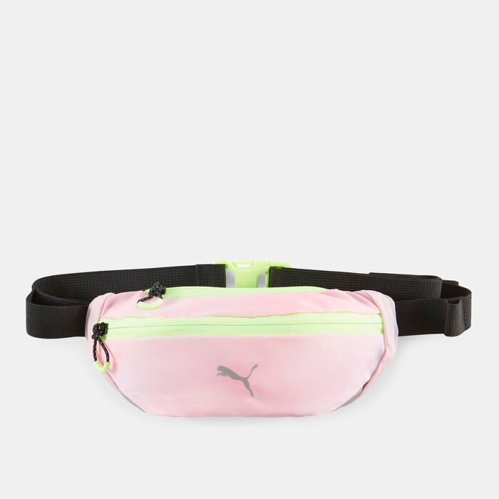 PUMA Men's Performance Running Classic Waist Bag Pink image number 0