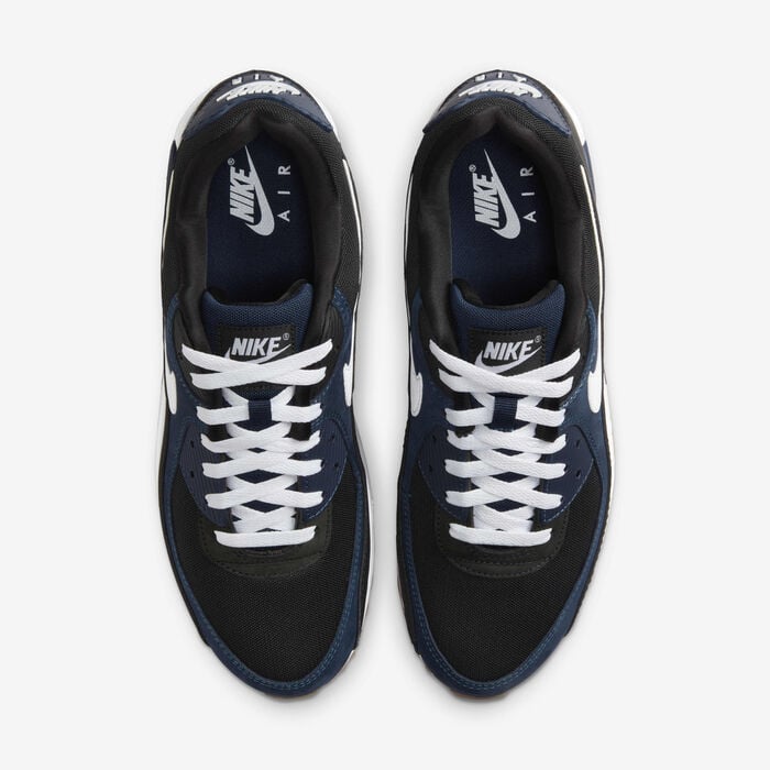 Nike Air Max 90 Men's Shoes Blue Nike Air Max 90 Men's Shoes Blue image number 3