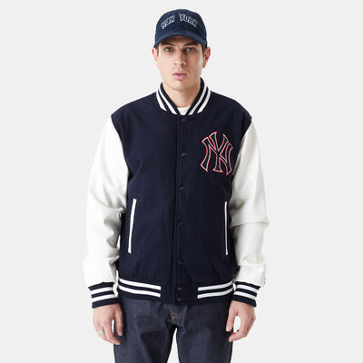 New Era Men's MLB Lifestyle Varsity Jacket Blue
