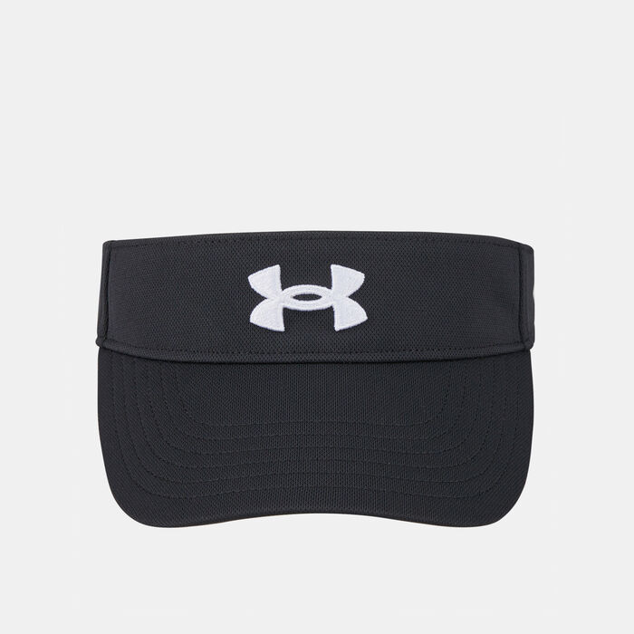 Under Armour Womens UA Blitzing Visor Cap Black Under Armour Womens UA Blitzing Visor Cap Black image number 0