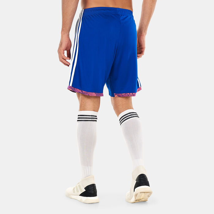 adidas Men's Juventus Third Kit Shorts - 2022/23 Blue adidas Men's Juventus Third Kit Shorts - 2022/23 Blue image number 1