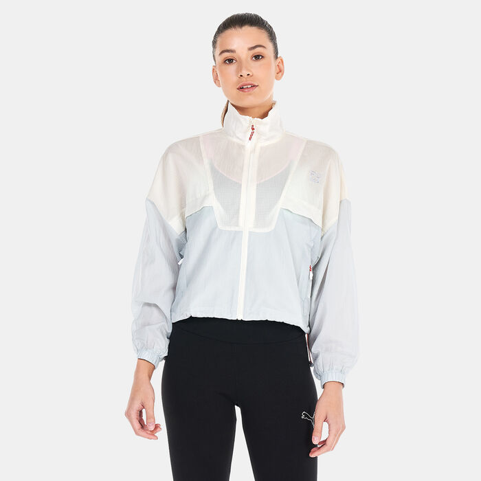 PUMA Women's Infuse Woven Track Jacket Multi-Color PUMA Women's Infuse Woven Track Jacket Multi-Color image number 0