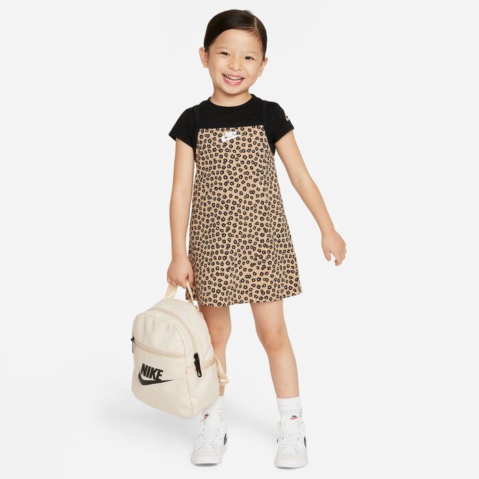 Nike Kids' Floral 2-Piece Dress Set Brown Nike Kids' Floral 2-Piece Dress Set Brown image number 3