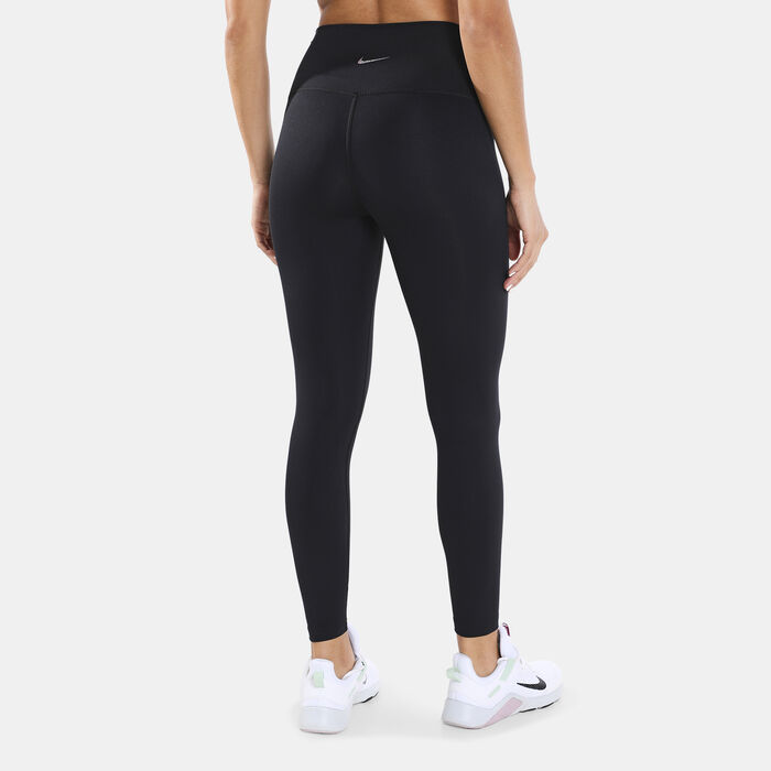 Nike Women's Yoga High-Waisted 7/8 Leggings Black image number 1