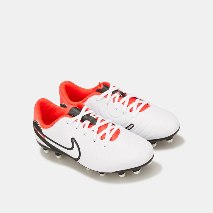 Nike Kids' Tiempo Legend 10 Academy Multi-Ground Football Shoe (Younger/Older Kids) White Nike Kids' Tiempo Legend 10 Academy Multi-Ground Football Shoe (Younger/Older Kids) White image number 2