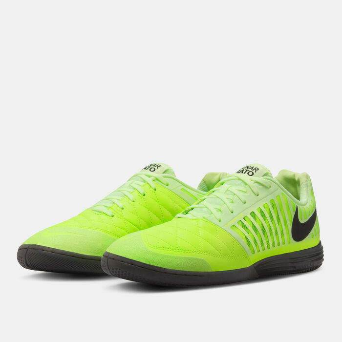 Nike Lunar Gato II Indoor Court Football Shoes Green Nike Lunar Gato II Indoor Court Football Shoes Green image number 1