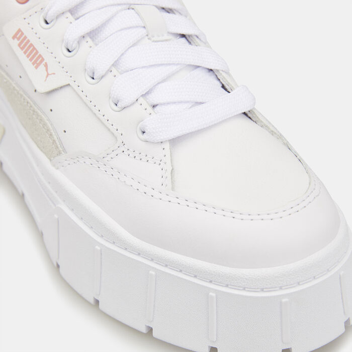 PUMA Women's Mayze Stack Shoe White image number 4