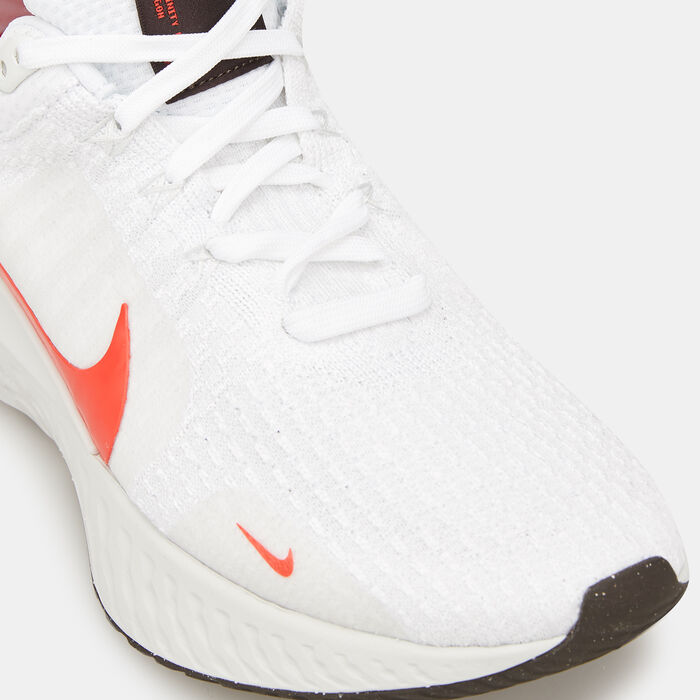 Nike Men's React Infinity 3 Road Running Shoe White image number 5