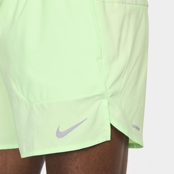 Nike Men's Stride Dri-FIT Running Shorts Green Nike Men's Stride Dri-FIT Running Shorts Green image number 5