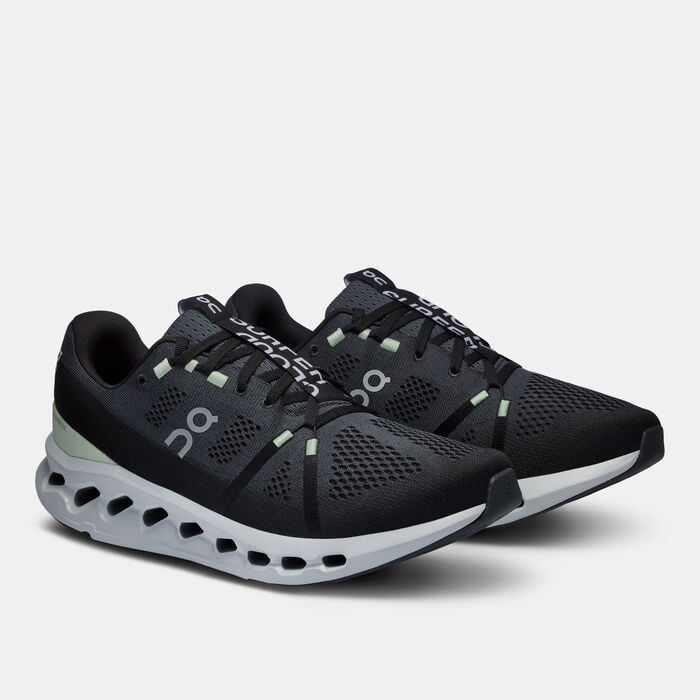 On Men's Cloudsurfer Running Shoes Black On Men's Cloudsurfer Running Shoes Black image number 1