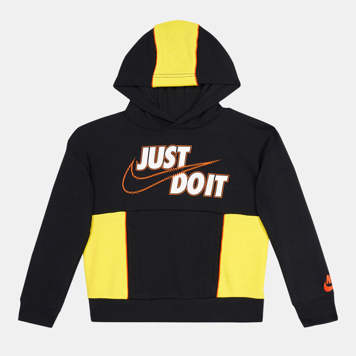 Nike Kids' Sportwear Be Real Pullover Hoodie Black Nike Kids' Sportwear Be Real Pullover Hoodie Black image number 0