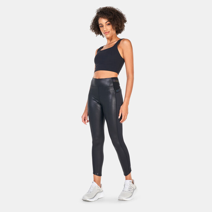 New Balance Women's Q Speed Shape Shield 7/8 Leggings Black New Balance Women's Q Speed Shape Shield 7/8 Leggings Black image number 2