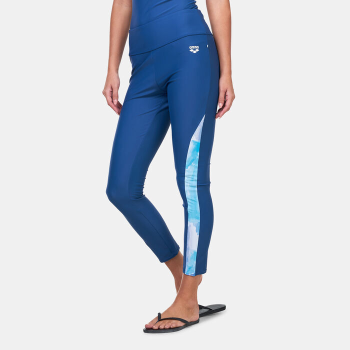 Arena Women's Modesty Swimming Leggings Multi-Color Arena Women's Modesty Swimming Leggings Multi-Color image number 0