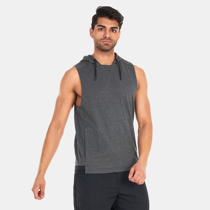 SQUATWOLF Men's Code Hooded Tank Black SQUATWOLF Men's Code Hooded Tank Black image number 0