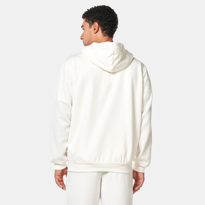 The Giving Movement Men's Lounge Full-Zip Hoodie White The Giving Movement Men's Lounge Full-Zip Hoodie White image number 1