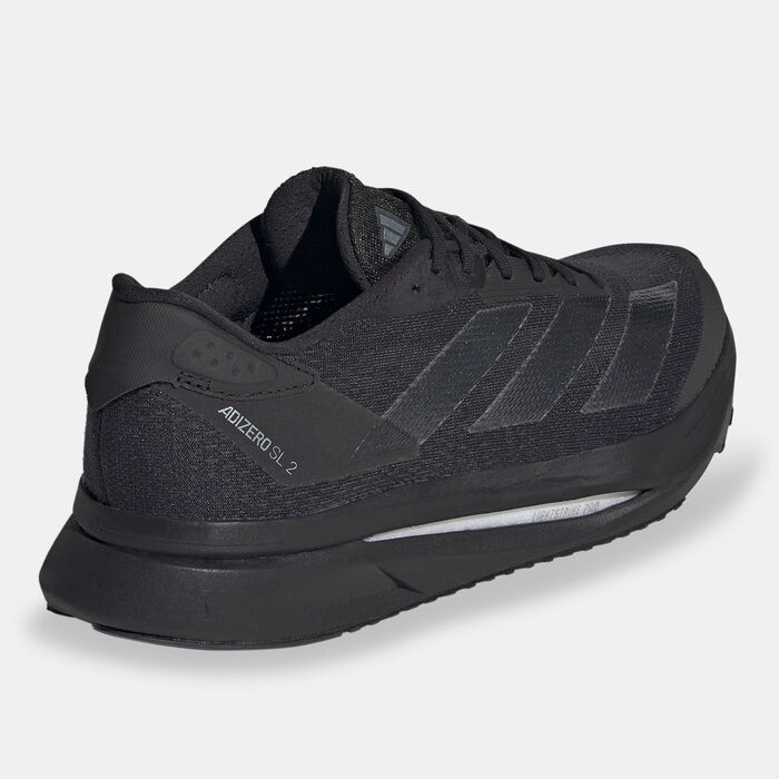 adidas Men's Adizero SL2 Running Shoes Black adidas Men's Adizero SL2 Running Shoes Black image number 2